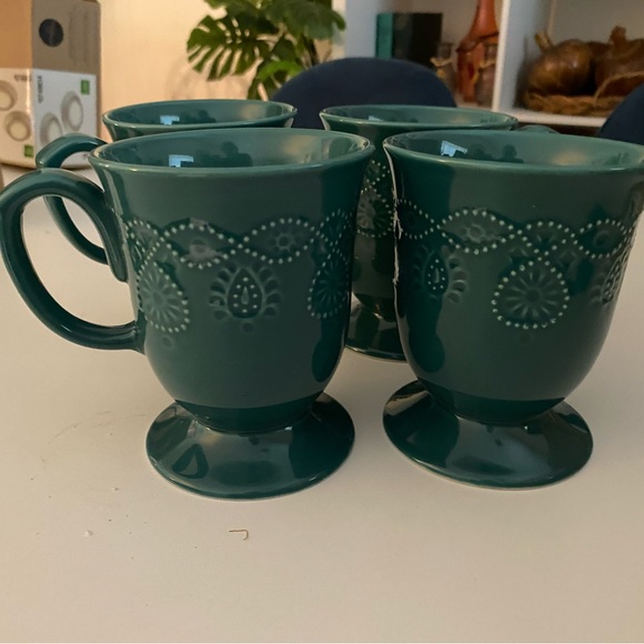 The Pioneer Woman Cowgirl Lace 4-Piece Mug Set - Picture 3 of 3